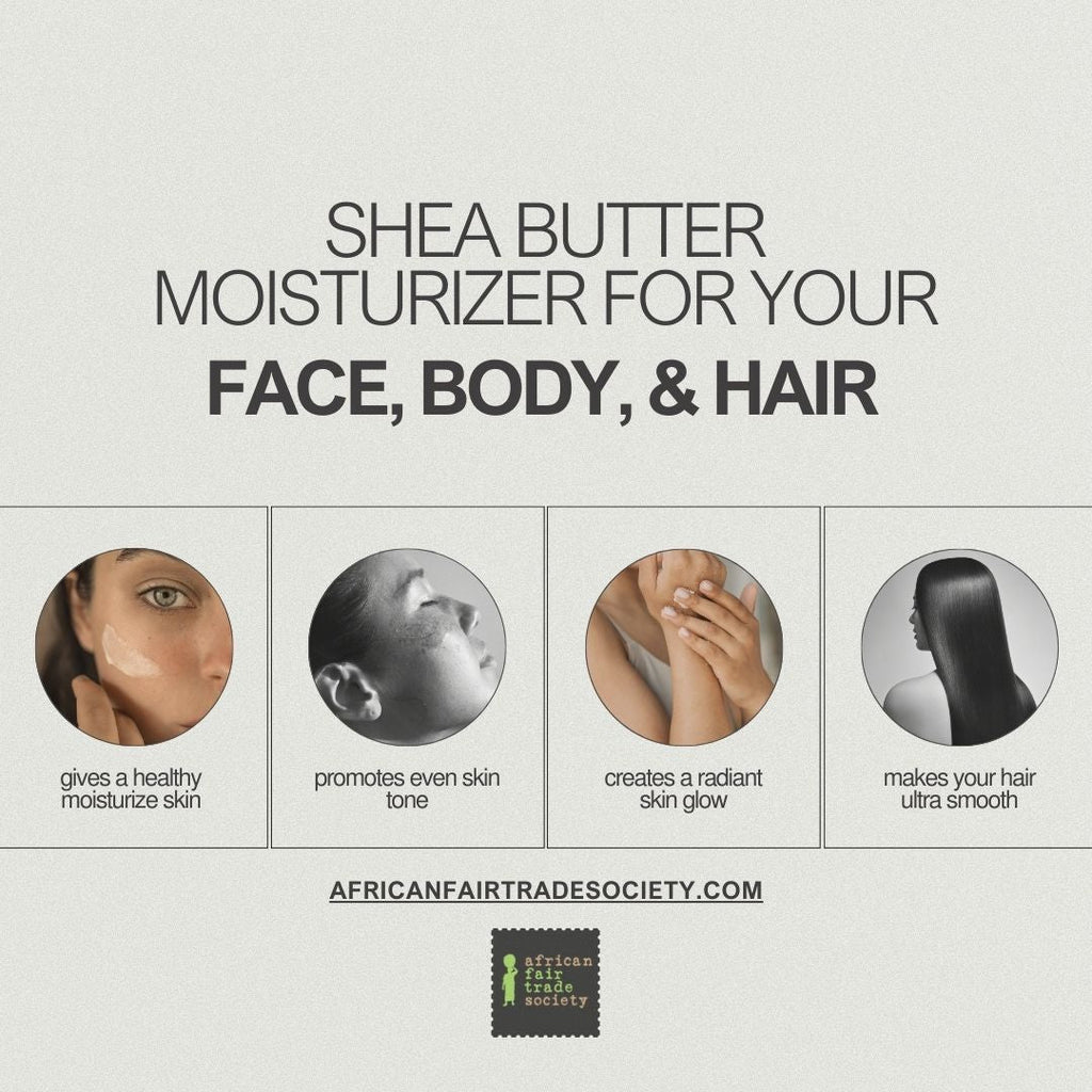 A Detailed Guide to Use Shea Butter Moisturizer for Face, Body, and Hair